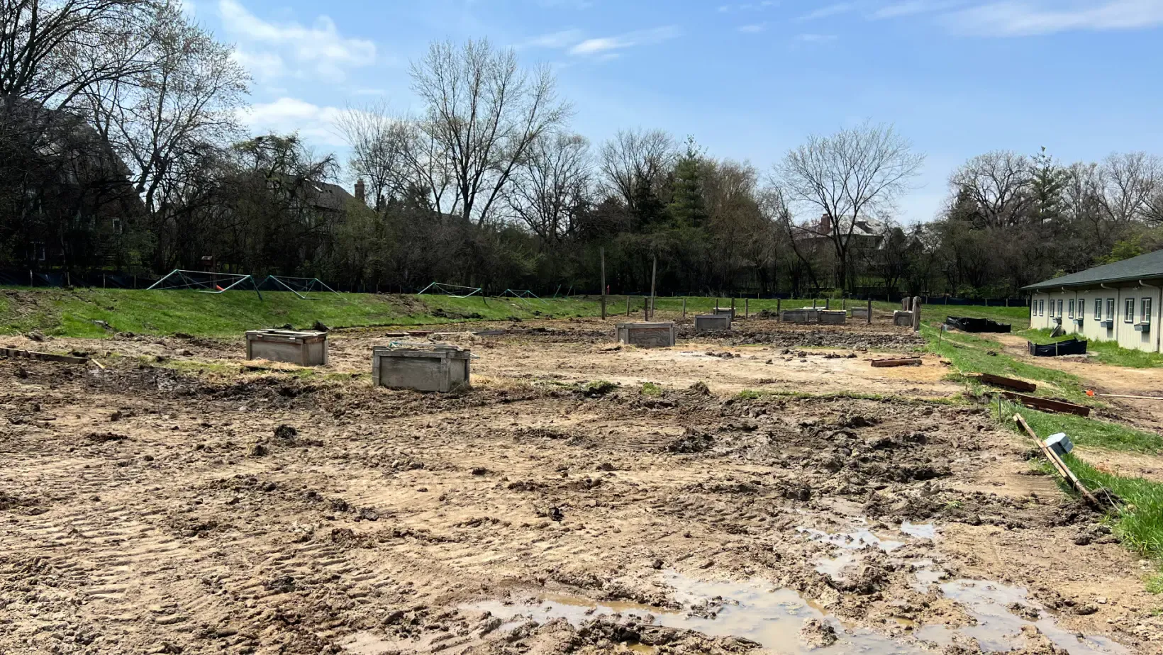 New Fencing and Paddock Reconfiguration Underway at Hanson Center