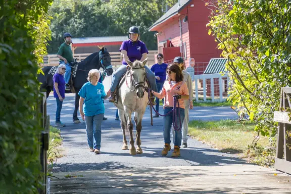 Therapeutic Horsemanship Lesson (2)